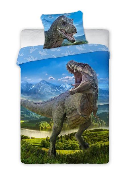 Detské obliečky 140x200 dinosaurus t-rex, šírka (cm): 140,dĺžka (cm): 200