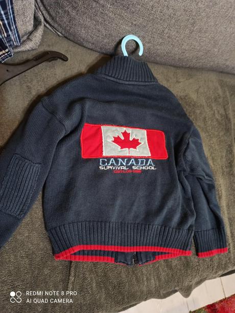 Mikinosveter na zips, palomino,104