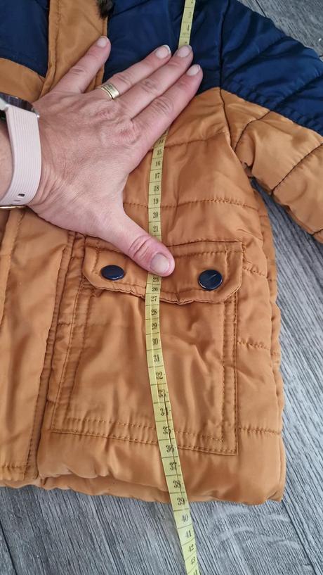 Hrubá zimná bundička 9-12m, 80
