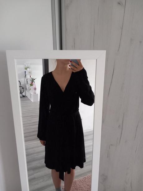 Čierne h&m šaty, h&m,m