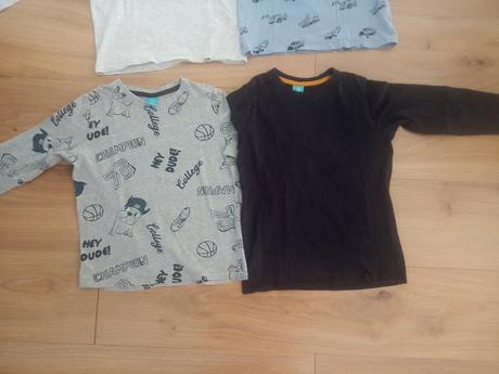 Tričká s dlhým rukávom 5 eur /  ks, 134