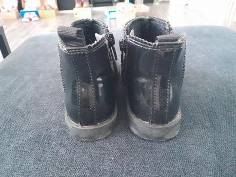 Lesklé členkové topánky hm, h&m,24