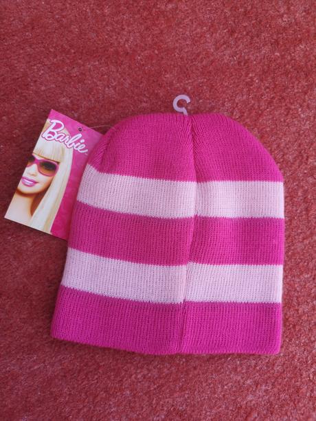 Barbie dievčenská čiapka veľkosť 2-6 rokov, barbie,92 / 98 / 104 / 110 / 116