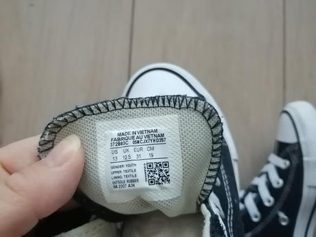 Plátené tenisky conversy, converse,31
