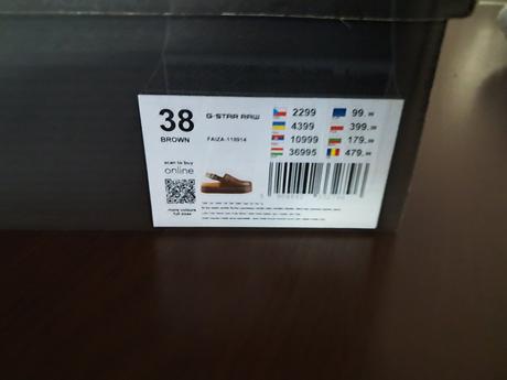 Kožené sandále g-star raw, 38