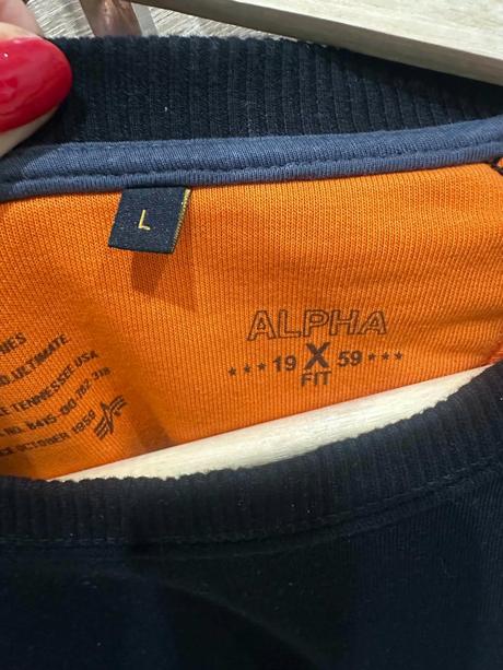 Mikina alpha, l
