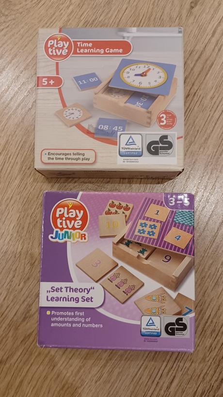 Drevené pexeso, hodiny, 