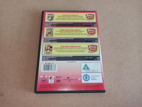 Dvd rupert bear film box set, 