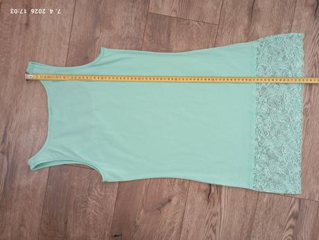 Dlhé tielko s čipkou, vero moda,s