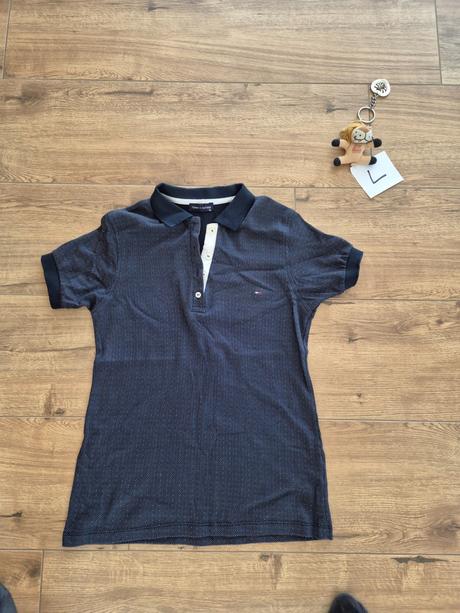 Krátky rukáv, polokošela, tommy hilfiger,l