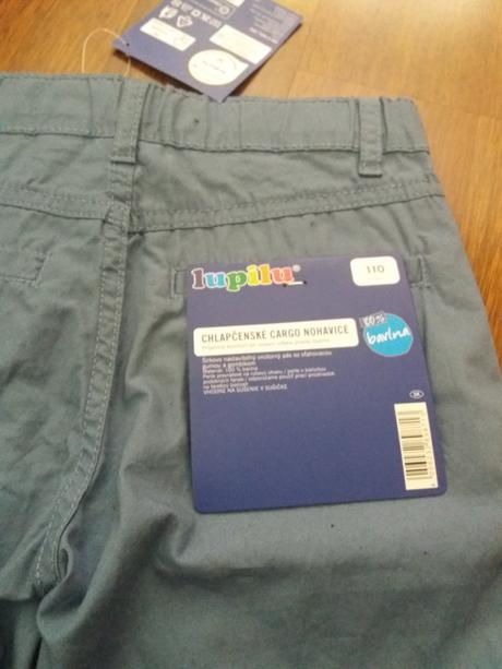 Chlapčenské letné nohavice, lupilu,110