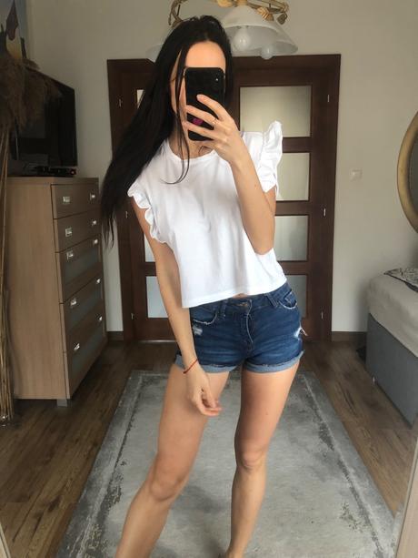 Biely top zn. zara, zara,xs