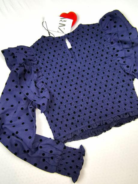 Zara - blúzka s volánmi, zara,xs