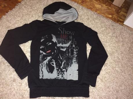 Mikina s kapucou, xs