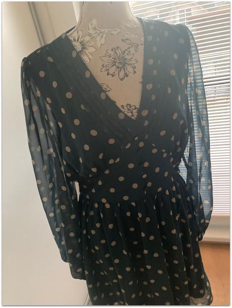 Mini šaty zn.reserved s bodkami, reserved,l