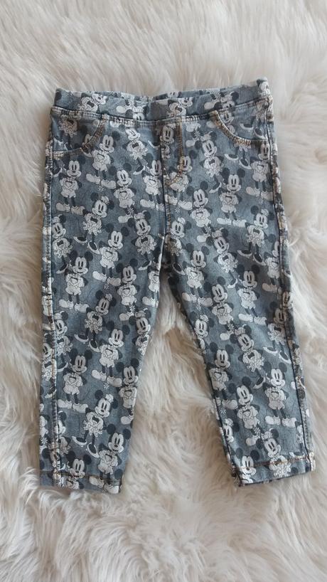 Riflové nohavice, zara,80