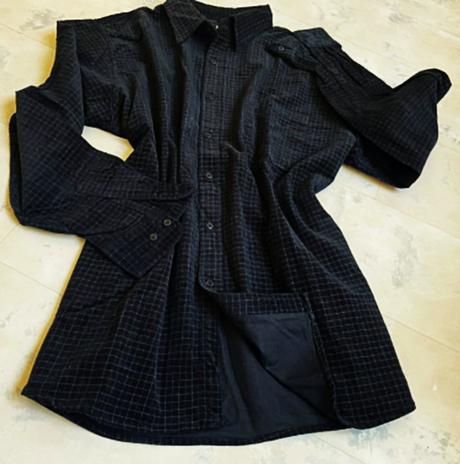 Teplá manchestrová košeľa, 4xl