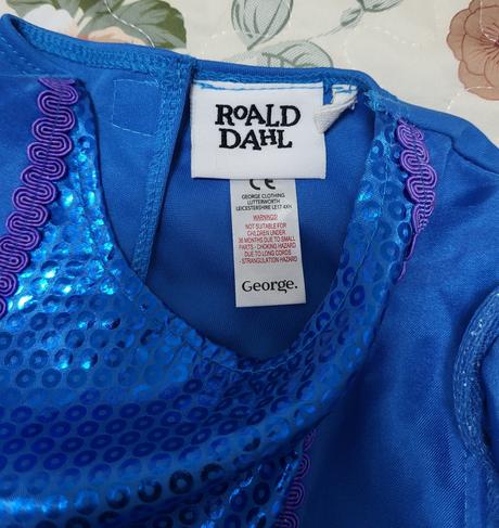 Karnevalové šaty roald dahl matilda na 5-6 rokov, 