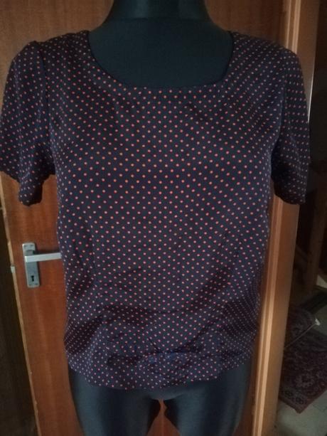 Bodkovaná blúzka, vero moda,m