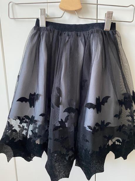 Halloweenska sukňa, h&m,110