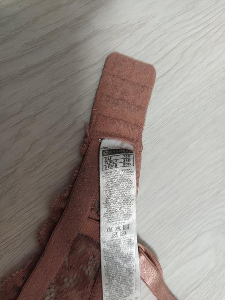 Hnedá pohodlná podprsenka., new yorker,75b