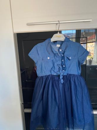 Dievčenské šaty velk.110, 110