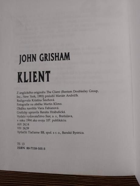 John grisham - klient,