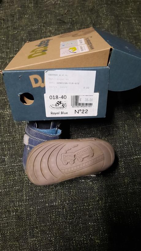 Topánky dd step 22, d.d.step,22