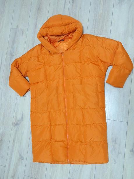 Dámska vetrovka bunda oranžová, 44