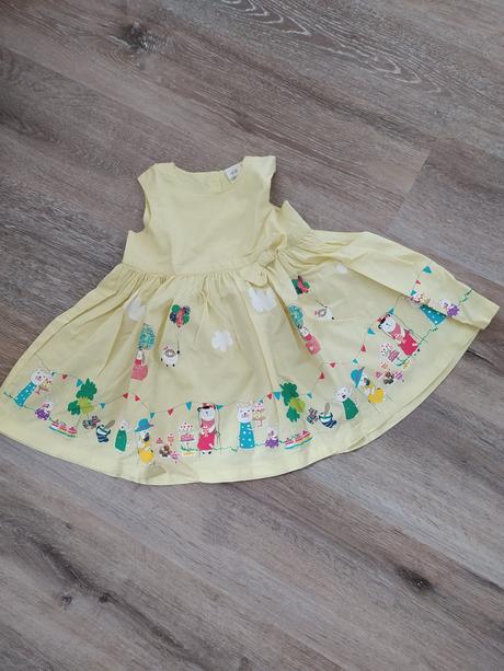 Žlté šatočky 86, h&m,86