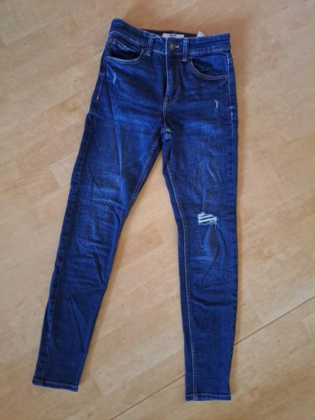 Dzinsy bershka, bershka,xs