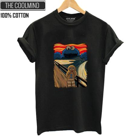 Tricko cookie monster, xl