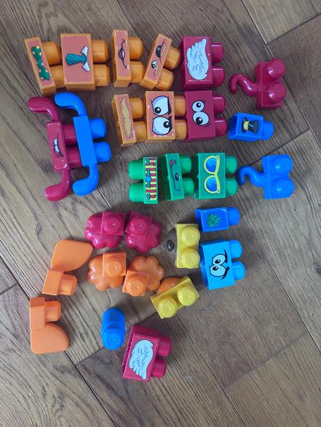 Mega blocks & lego veľké kocky, 