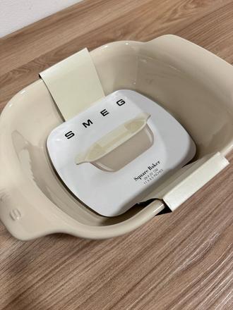 Smeg - krémový štvorcový pekáč, 