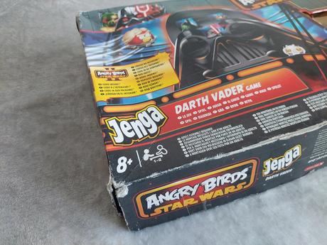 Angry birds jenga darth vader,