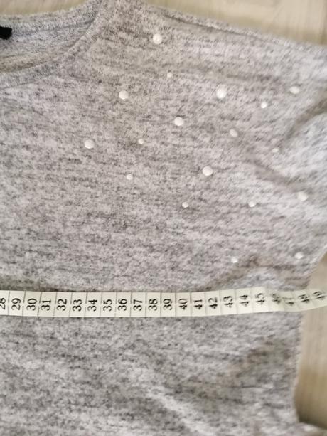 Sivé teplejšie šaty, esmara,s