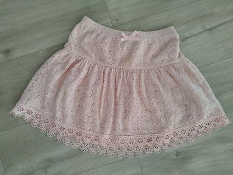 Čipkovaná sukňa, h&m,134