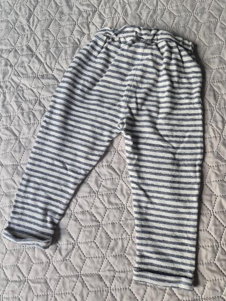 Pruhovane nohavice, lindex,92