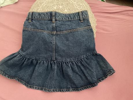 Riflová sukňa, f&f,146