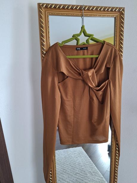 Hnedý top, sinsay,m