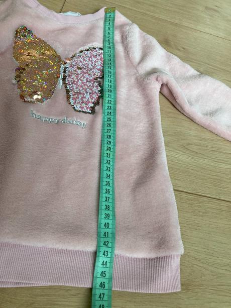 Mäkučká mikina s meniacimi flitrami zn.h&m (110), h&m,116