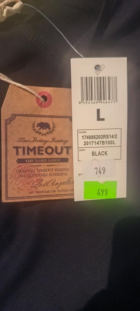 Elegantné predĺžené tričko, timeout,xl