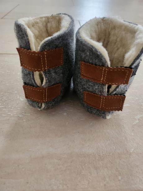 Kapce z ovčej vlny, 14cm, 21