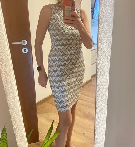 Strieborne šaty, xs