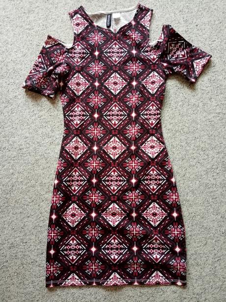 Saty h&m s odhalenými ramenami, vel. xs, h&m,xs