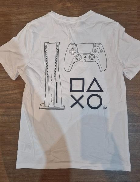 Tričko playstation, h&m,158