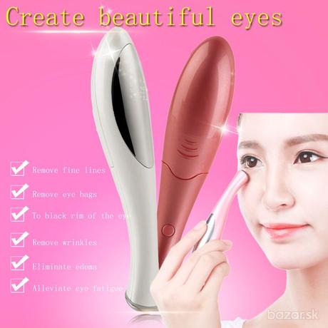 Pristroj na masaz ocneho okolia,