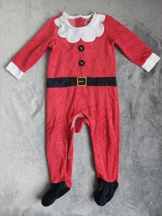 Vianočný overal santa veľ.86, 86