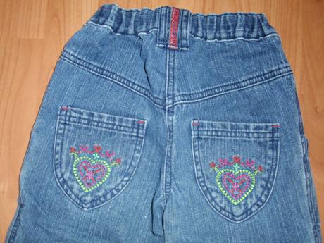 Riflové 3/4 nohavice, 116