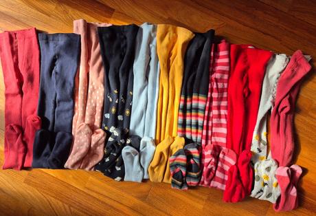 Dievčenské teple pančušky, tchibo,110